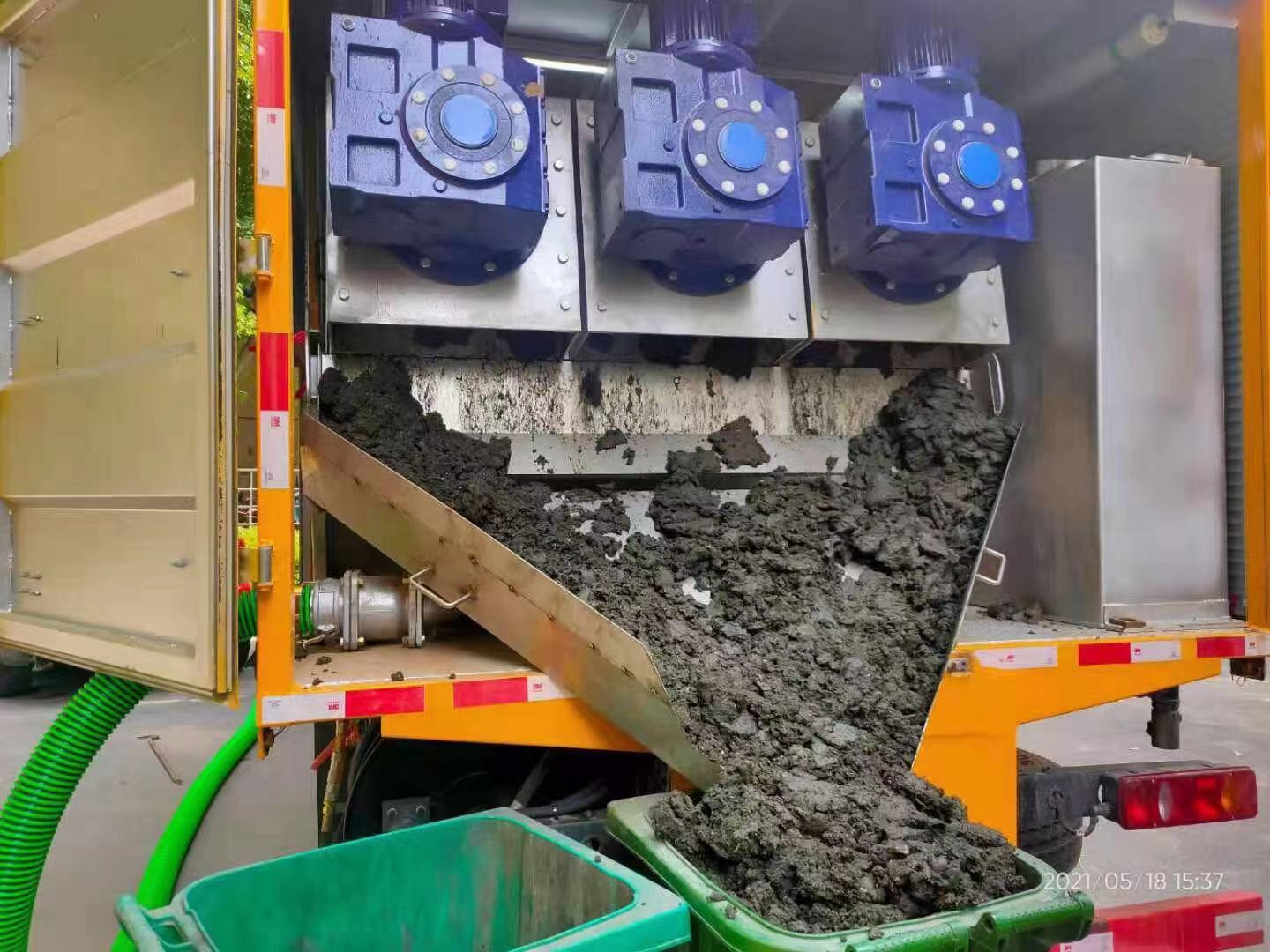 白云化粪池清掏城市维护站-泥浆净化干湿分离处理